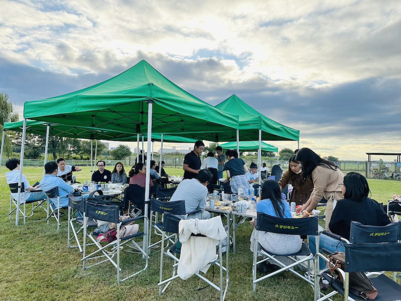 (日本語) 【10月のイベント】BBQをしました！